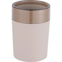 Porta Objetos de Banheiro em Plástico Taupe Just Home Collection
