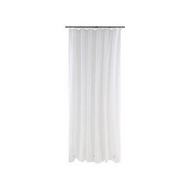 Cortina para Banheiro 190x195cm PVC Branco