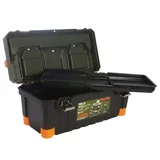 Caixa de Ferramentas Profissional 25Pol, Cinza