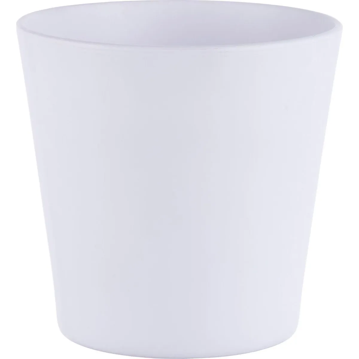 Vaso Dallas 24cm Branco, marca Just Home Collection - Foto Principal