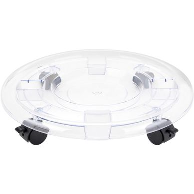 Suporte Plstico 43cm com rodas para Vasos