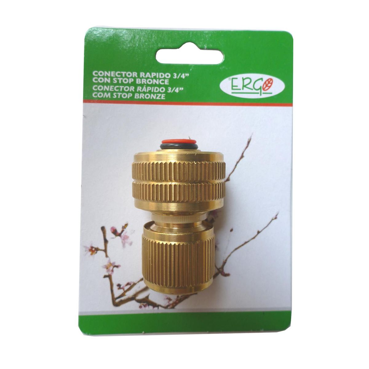 Engate Rápido com Stop Especial 3/4 Polegadas, marca Ergo - Foto Principal