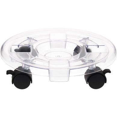 Suporte Plstico 30cm com rodas para Vasos