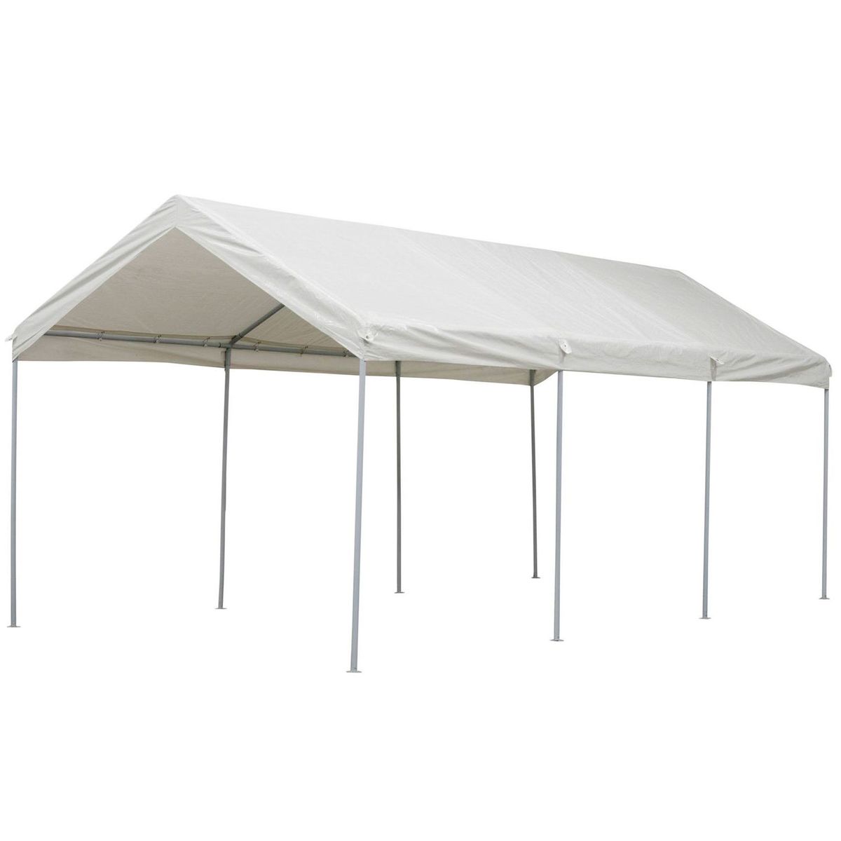 Gazebo para Garagem 3x6m Branco Just Home Collection, marca Just Home Collection - Foto Principal