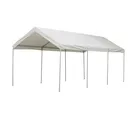 Gazebo para Garagem 3x6m Branco Just Home Collection