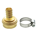 União Bico Mangueira 1/2 com Abraçadeira Metal 3/4 Polegadas