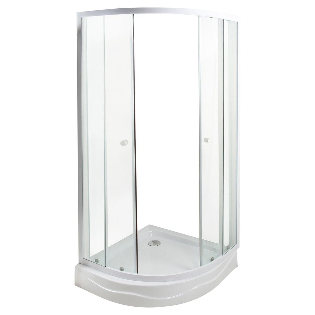 Cabine Shower Curvo, 80x80, 5mm, marca Sensi Dacqua - Foto Principal