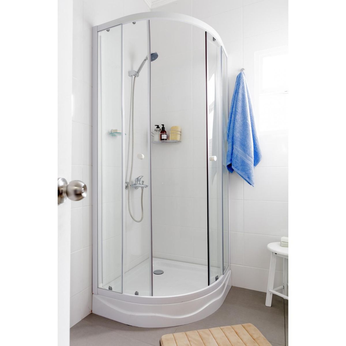 Cabine Shower Curvo, 80x80, 5mm, marca Sensi Dacqua - Foto 2