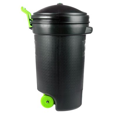 Lixeira com Tampa Roda Kwe 125L, Kleine Wolke  Sanr Kleine