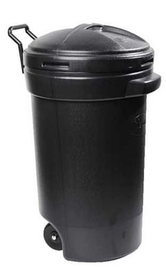 Lixeira com Tampa Roda Kwe, Sortido, 75L