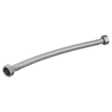 Engate Flexvel para gua Fria Inox 1/2