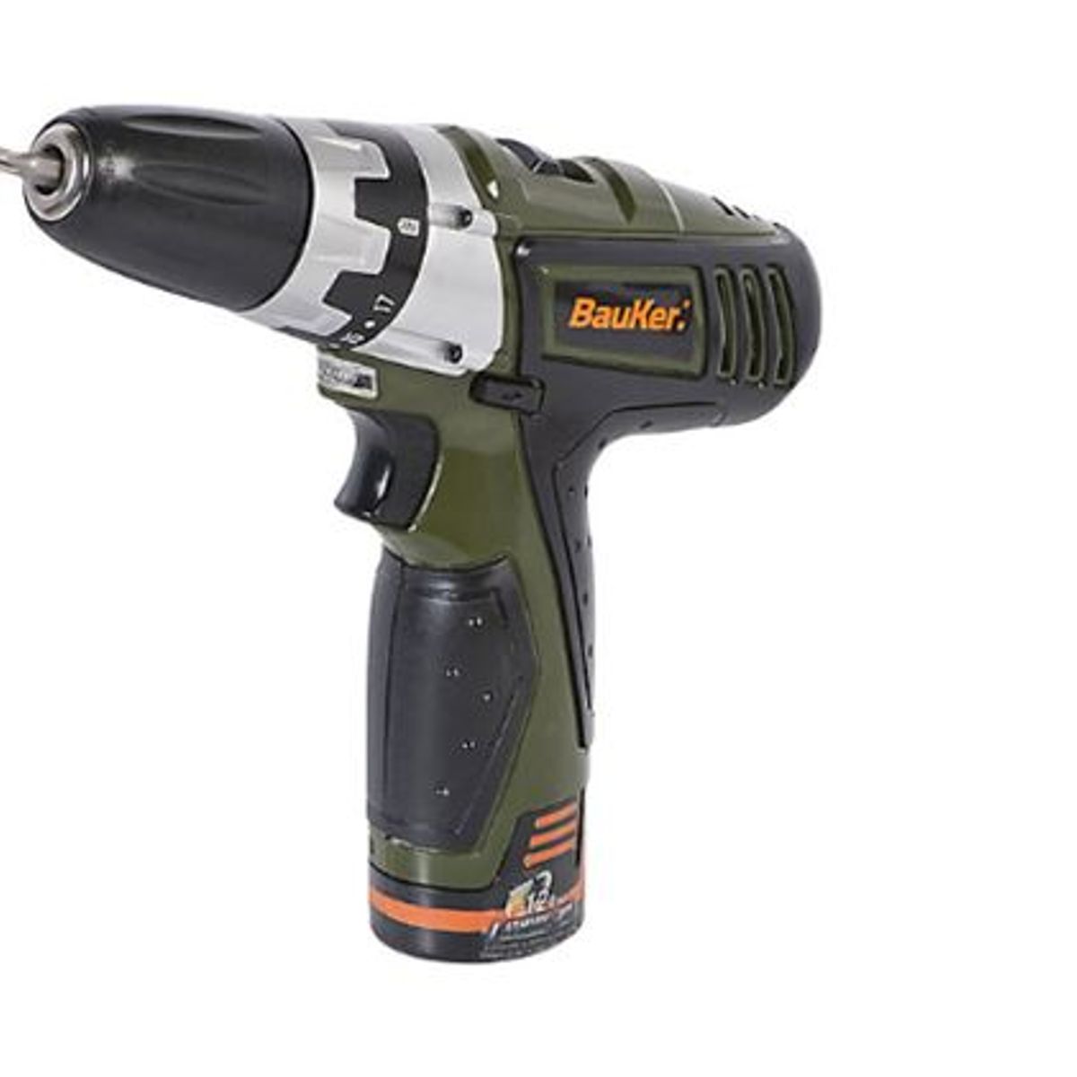 Parafusadeira e Furadeira Mandril 3/8" (9,52mm) 12W CD120L Bivolt, marca Bauker - Foto Principal