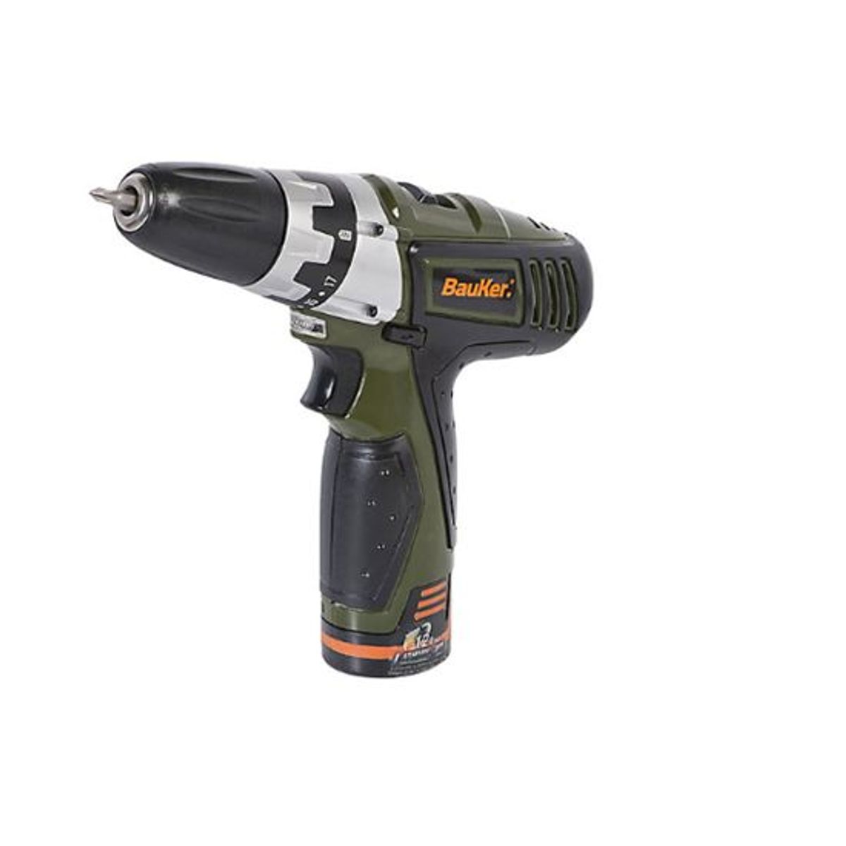 Parafusadeira e Furadeira Mandril 3/8" (9,52mm) 12W CD120L Bivolt, marca Bauker - Foto Principal