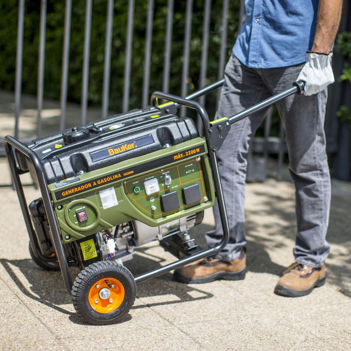 Gerador Eletrico 2.4KW , marca Bauker - Foto 2