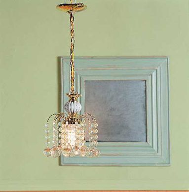 Pendente Cristal Branco Bivolt
