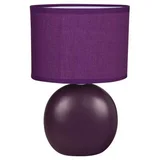Luminária de Mesa Vintage Moderno Bivolt Roxo Ikelite