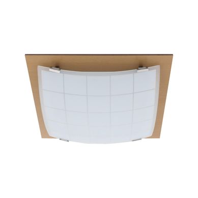 Plafon Wood Cuad Branco Newair Imp Casa Bonita
