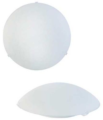 Kit 2 Plafons 1Lmpada Vidro