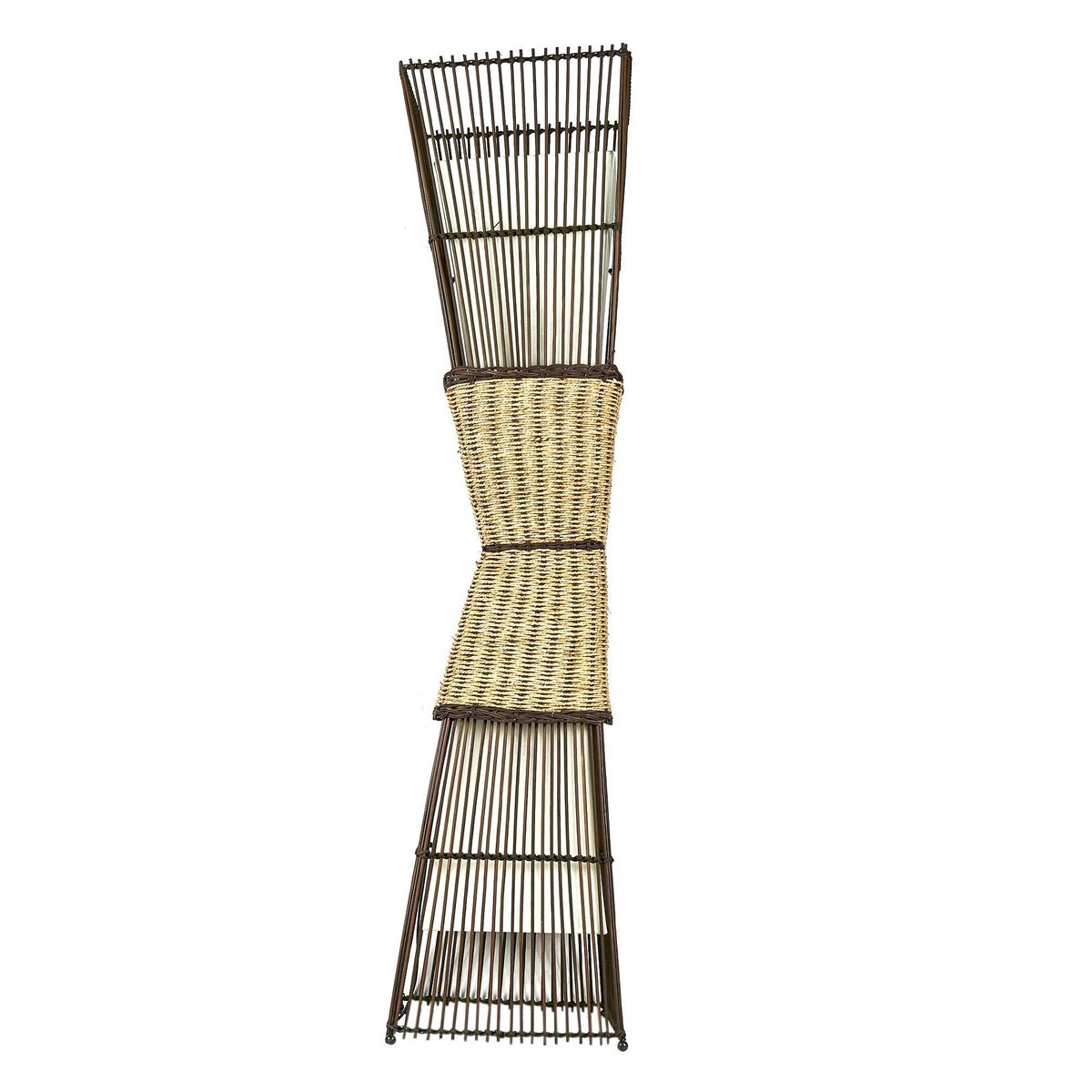Luminária de Piso Bambu 2 Lâmpada E27 Hcn, marca Just Home Collection - Foto Principal