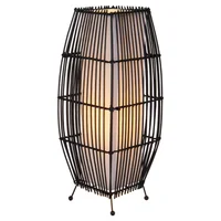 Luminária Mesa 1 Lâmpada Bambu Hcn