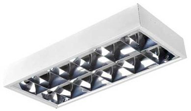 Luminria Alta Eficincia Sobreposto LED 2x8W