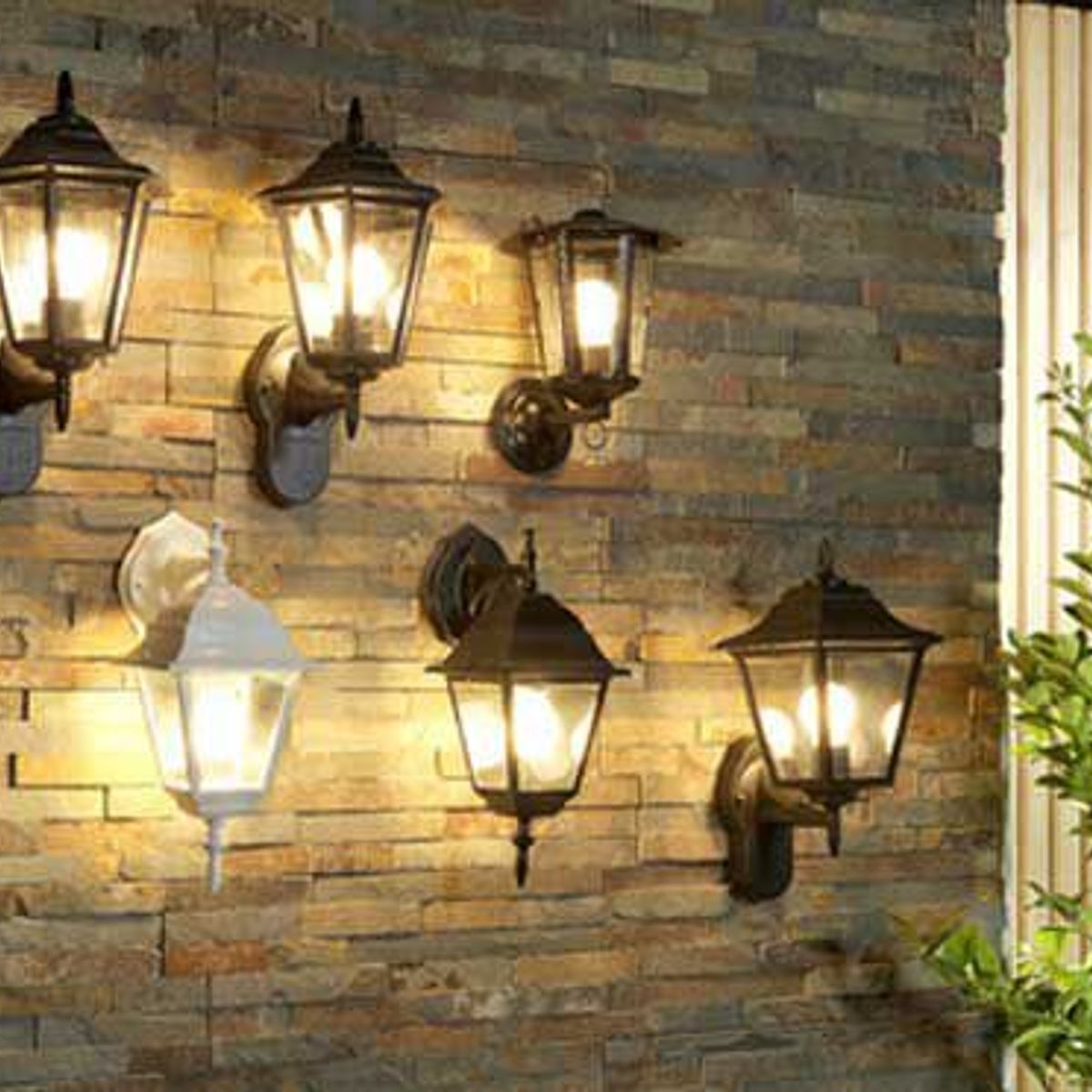 Pendente Exterior Vidro, Preto, Bivolt, marca Just Home Collection - Foto 2