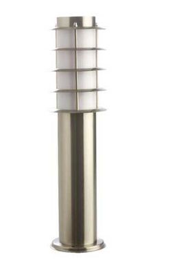 Balizador Inox Cinza, Bivolt, 45cm