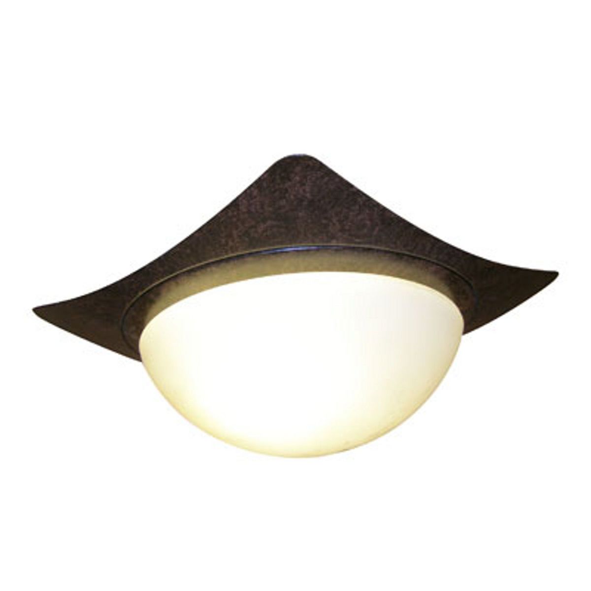 Plafon 1 Lâmpada, Opalado, Bivolt, marca Just Home Collection - Foto Principal
