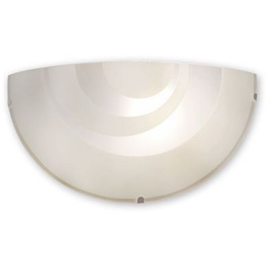 Arandela Wave Vidro, Branco