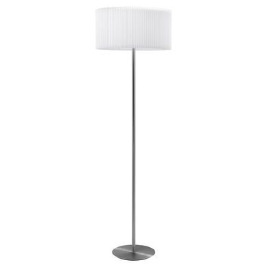 Luminria de Piso Plissado Bivolt Branco Zhongshan