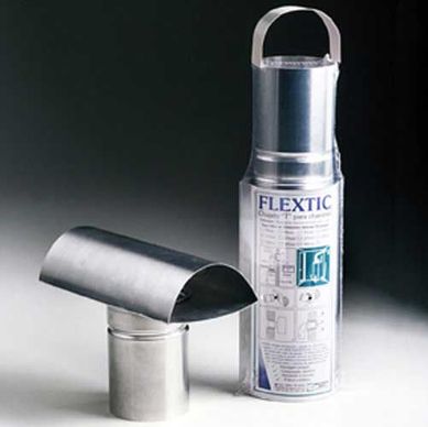 Chapu Para Tubo Flextic De Alumnio 137Mm