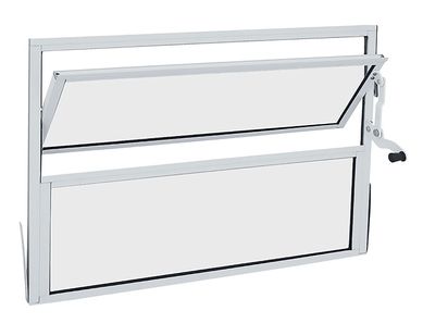 Janela Basculante 1 Basc Alumnio 40x60x1,35cm Alumifit