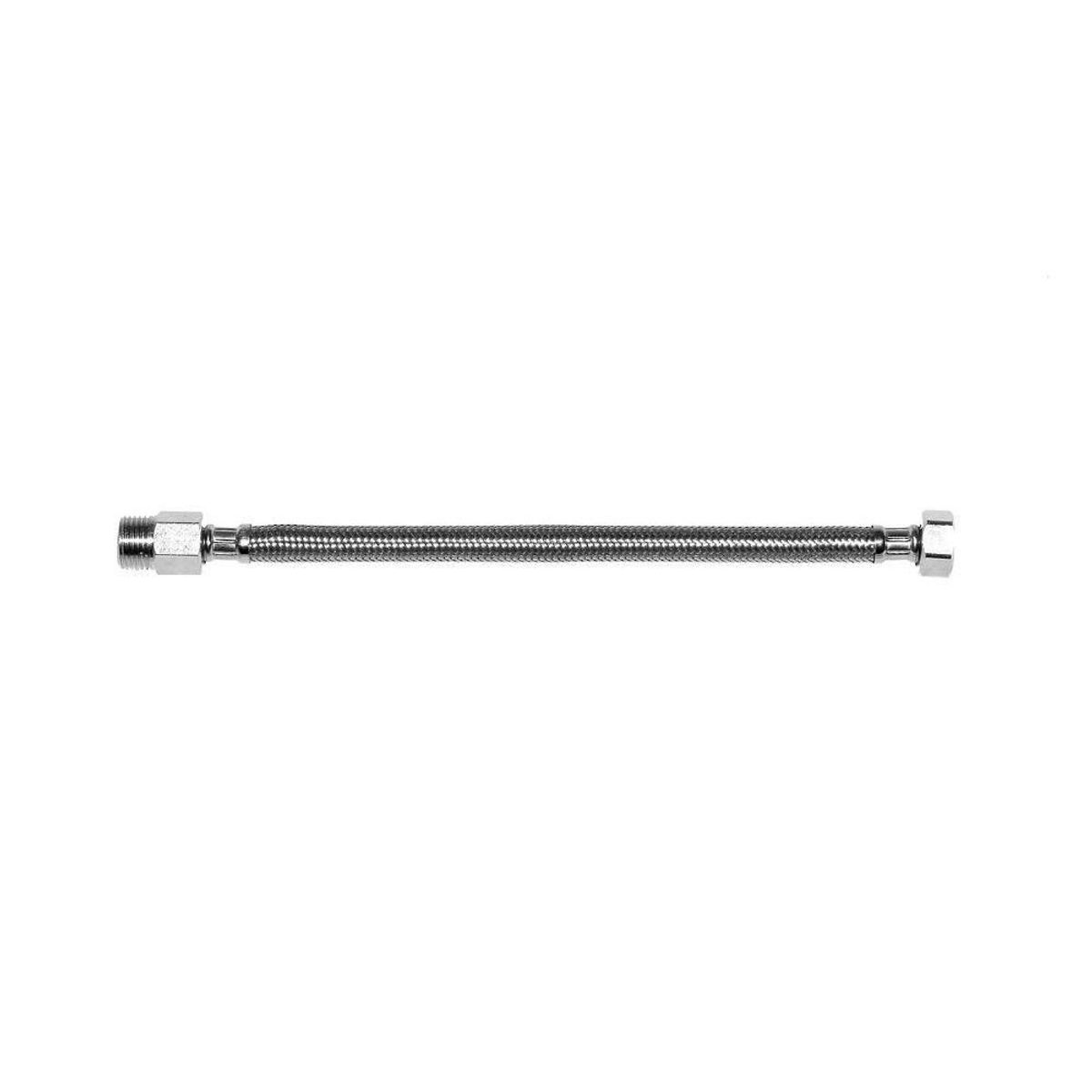 Engate Flexível Água Quente e Fria Inox 1/2" 1M 40MCA - 70°C MF, marca Wog - Foto Principal