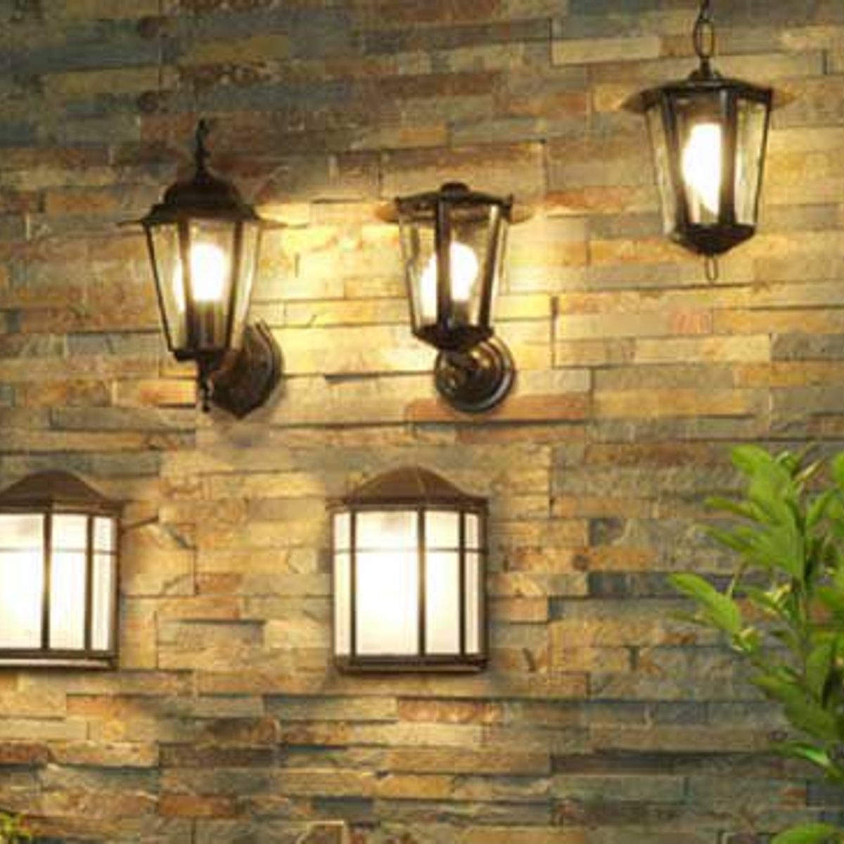 Arandela Rustic 1 Lâmpada, Rústico, Bivolt, marca Just Home Collection - Foto 2
