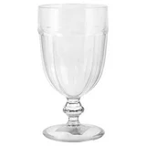 Taça Sobremesa Facetado Clear Transparente