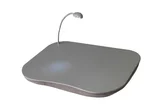 Bandeja Laptop com Luz Led, Preto e Cinza