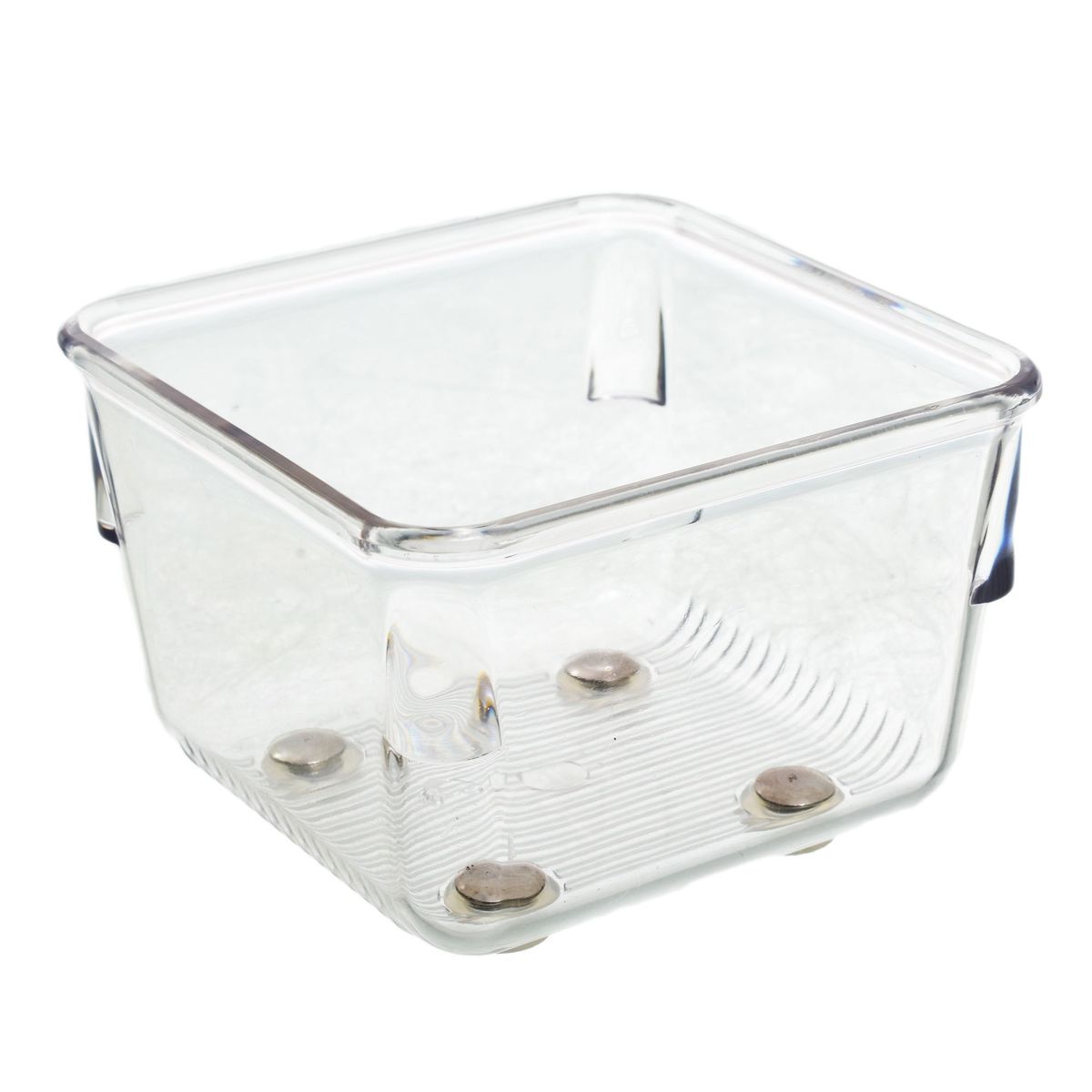 Organizador Gaveta Linus Acrílico, Transparente, 8x5x8cm, marca Interdesign - Foto Principal