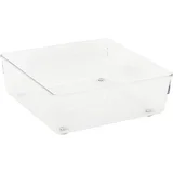 Organizador Gaveta Linus Acrílico, Transparente, 15x5x15cm
