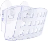 Porta Esponja Cozinha com Ventosa Acrílico Transparente