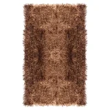 Tapete Shaggy 120x170cm Marrom