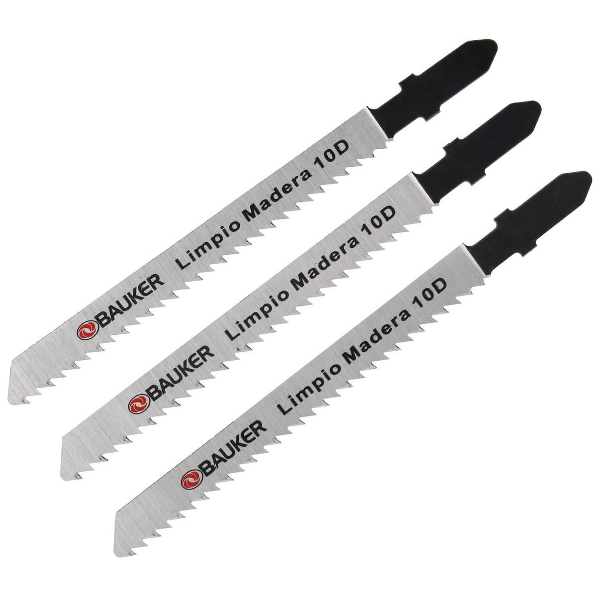Lâmina de Serra Tico Tico T 10 Dentes 3 Unidades Bauker, marca Bauker - Foto 2