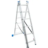 Escada de Alumínio Combinada 3x6 Degraus 3,4m Capacidade 150Kg