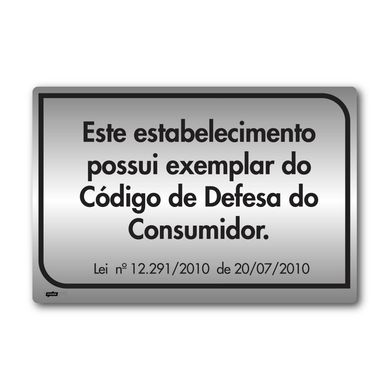 Sinal PS Lei do Consumidor