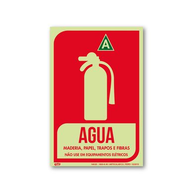 Sinal PVC gua