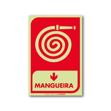 Sinal PVC Mangueira