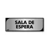 Sinal PVC Sala de Espera