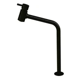 Torneira de Mesa para Lavatório Bica Alta Bello Black Preto e Cromado