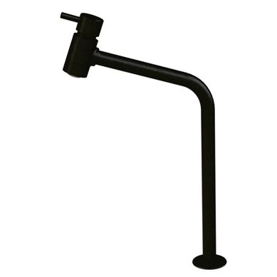 Torneira de Mesa para Lavatrio Bica Alta Bello Black Preto e Cromado