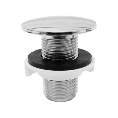Fechamento /Acabamento Tampo Plug Cromado Para Lavatrio 1/2