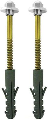 Parafuso para Fixao Lavatrio B8mm 0,08x0,02x0,02cm Cromado